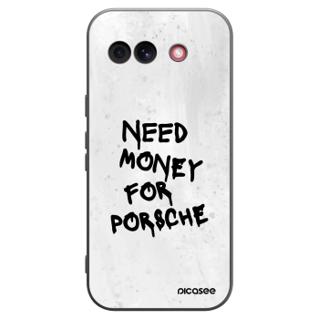 Picasee Google Pixel 10a Hülle - Schwarzes Silikon - White Dollar