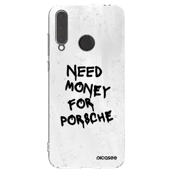 Picasee Honor 20 Lite Hülle - Transparentes Silikon - White Dollar