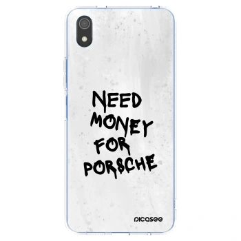 Picasee Xiaomi Redmi 7A Hülle - Transparentes Silikon - White Dollar