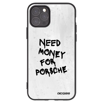 Picasee Apple iPhone 11 Pro Hülle - Schwarzes Silikon - White Dollar