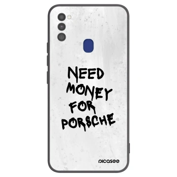 Hülle für Samsung Galaxy M21 M215F - White Dollar