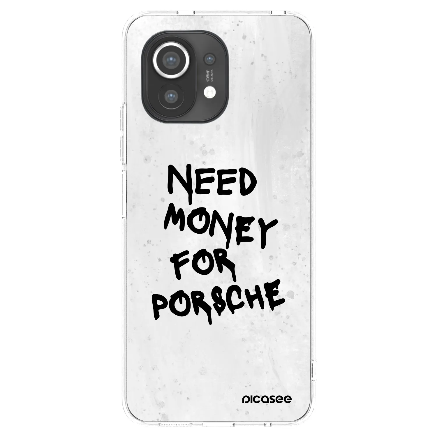 Picasee Xiaomi Mi 11 Hülle - Transparentes Silikon - White Dollar