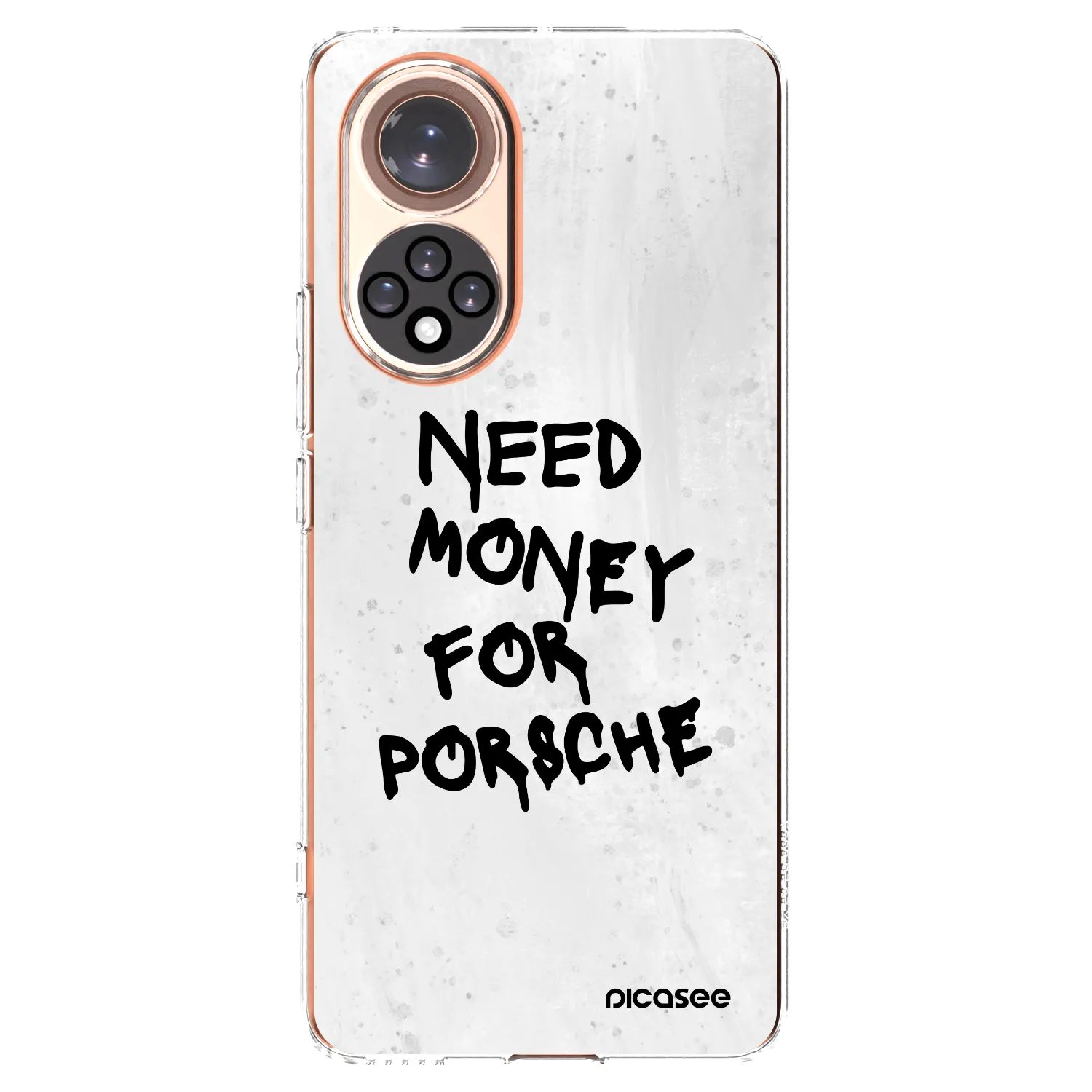 Picasee Honor 50 5G Hülle - Transparentes Silikon - White Dollar