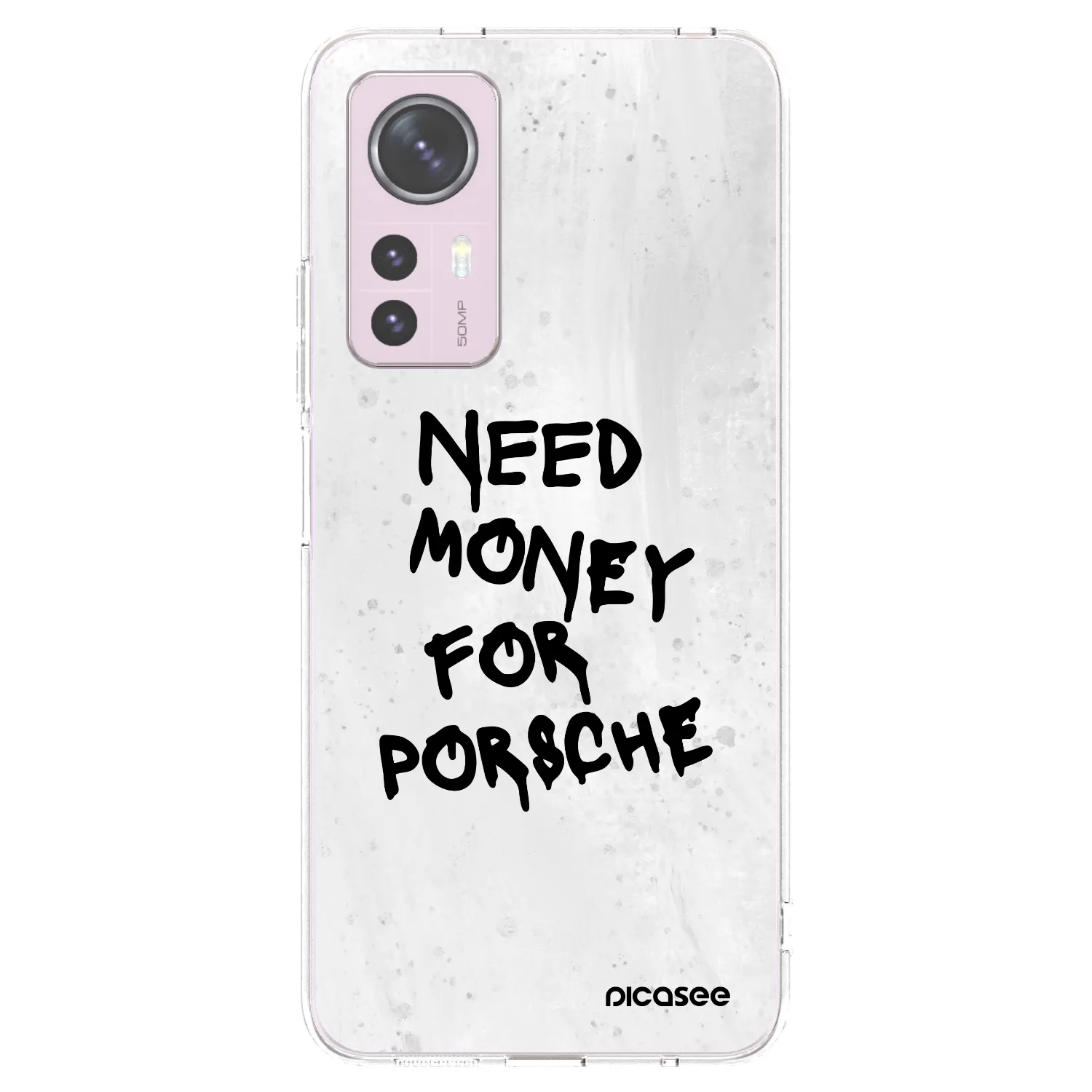 Picasee Xiaomi 12 Hülle - Transparentes Silikon - White Dollar