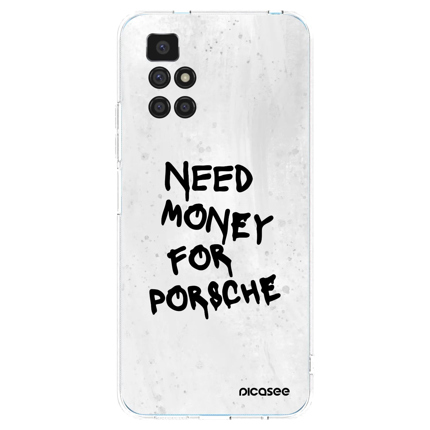 Picasee Xiaomi Redmi 10 (2022) Hülle - Transparentes Silikon - White Dollar