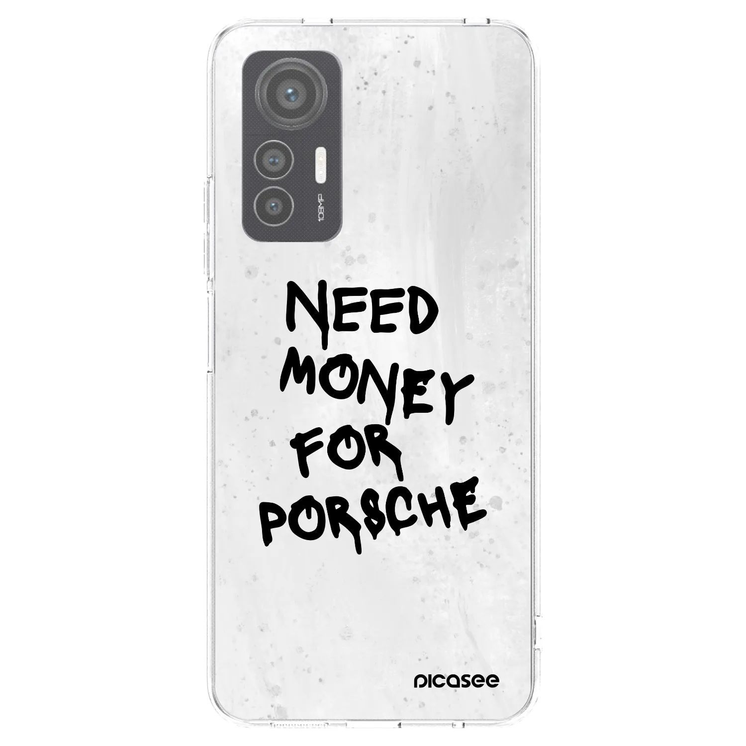 Picasee Xiaomi 12 Lite Hülle - Transparentes Silikon - White Dollar