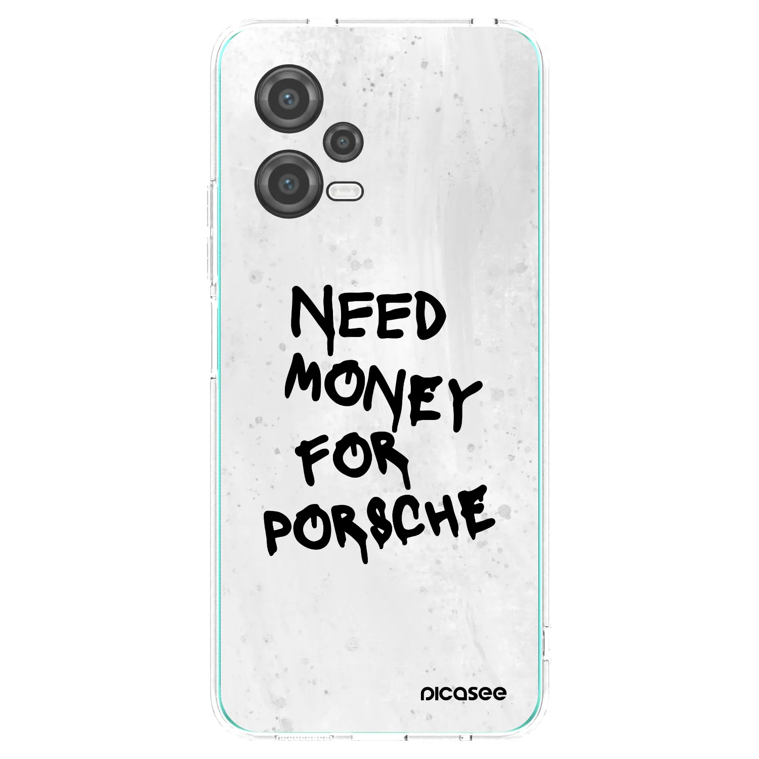 Picasee Xiaomi Poco X5 Hülle - Transparentes Silikon - White Dollar