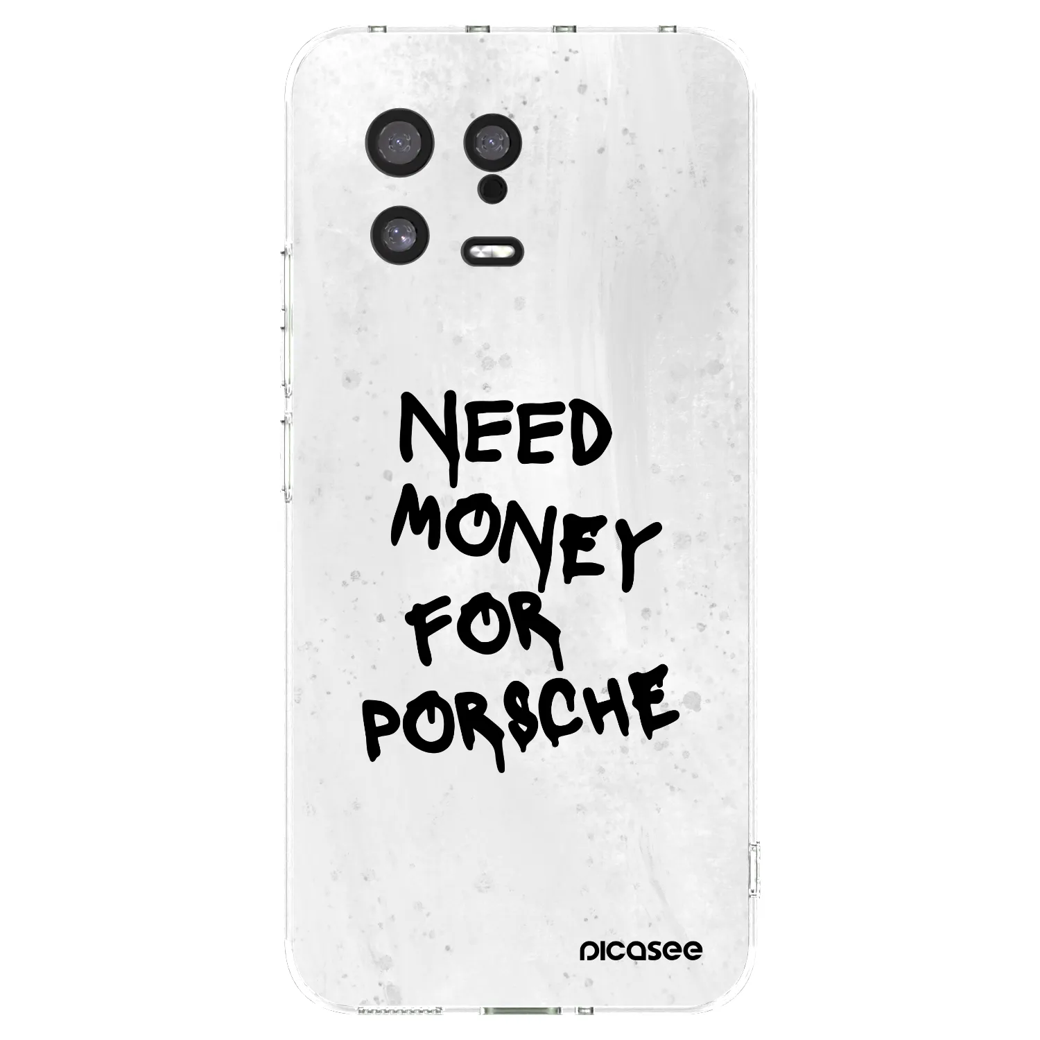 Picasee Xiaomi 13 Hülle - Transparentes Silikon - White Dollar