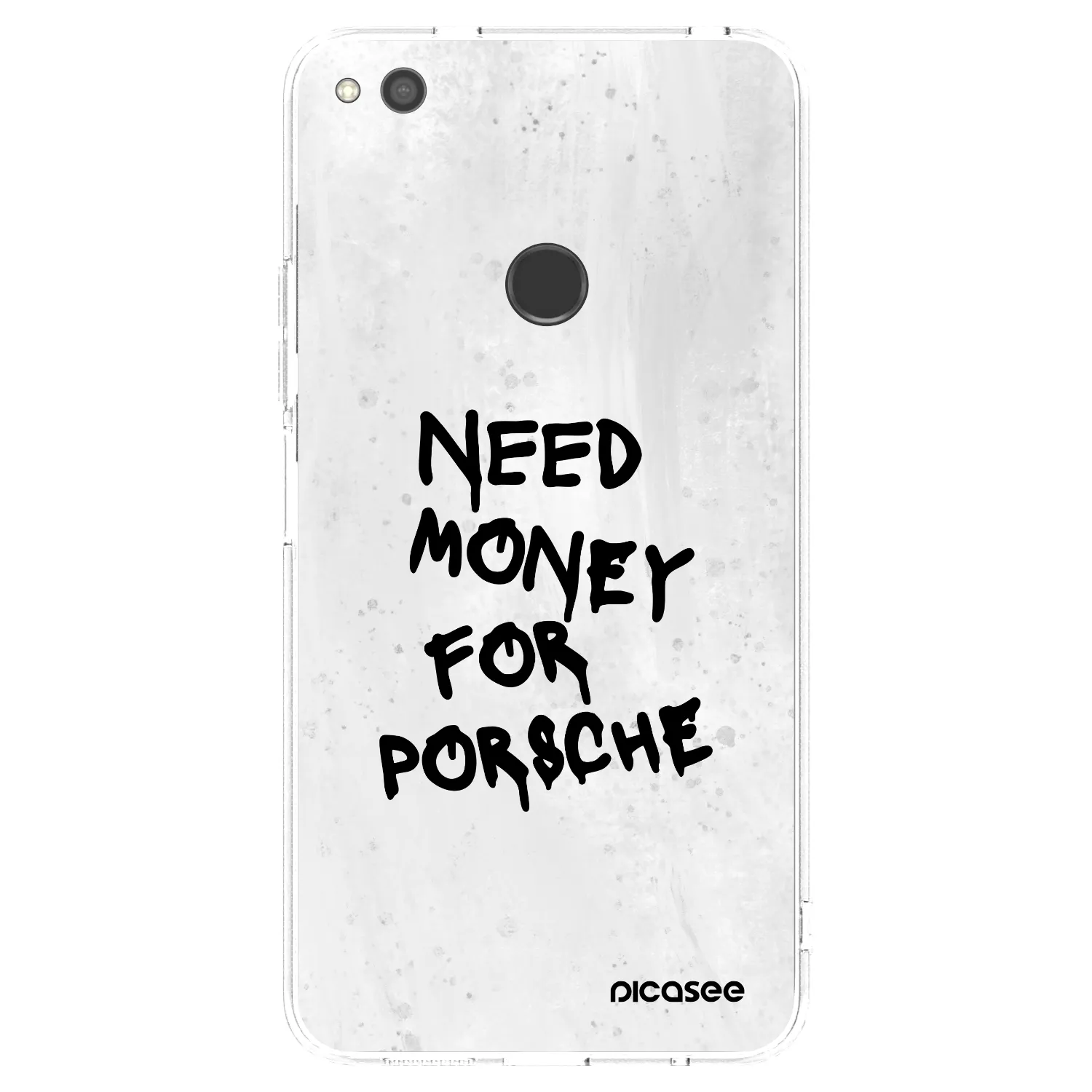Picasee Huawei P9 Lite 2017 Hülle - Transparentes Silikon - White Dollar