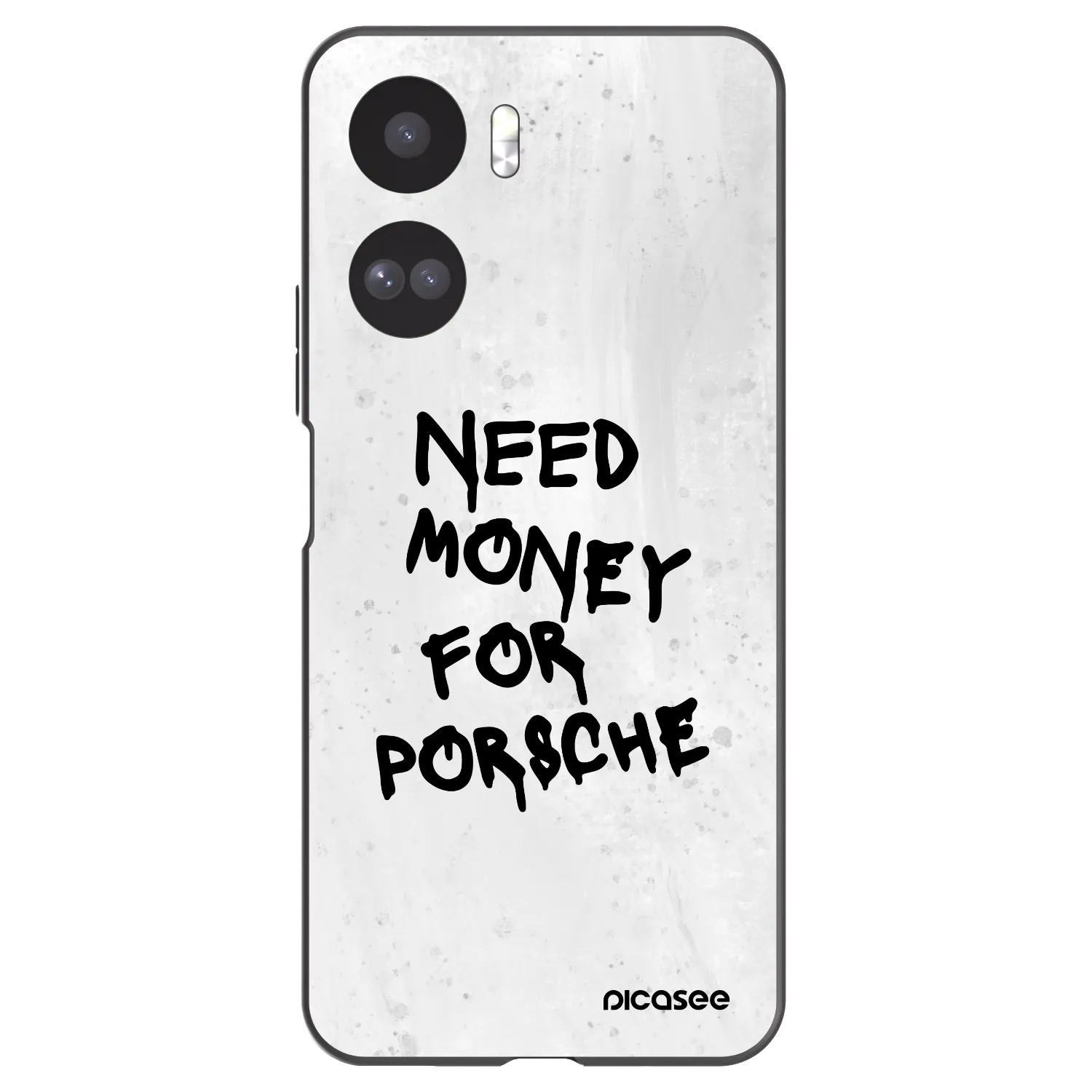 Picasee Honor 90 Lite 5G Hülle - Schwarzes Silikon - White Dollar