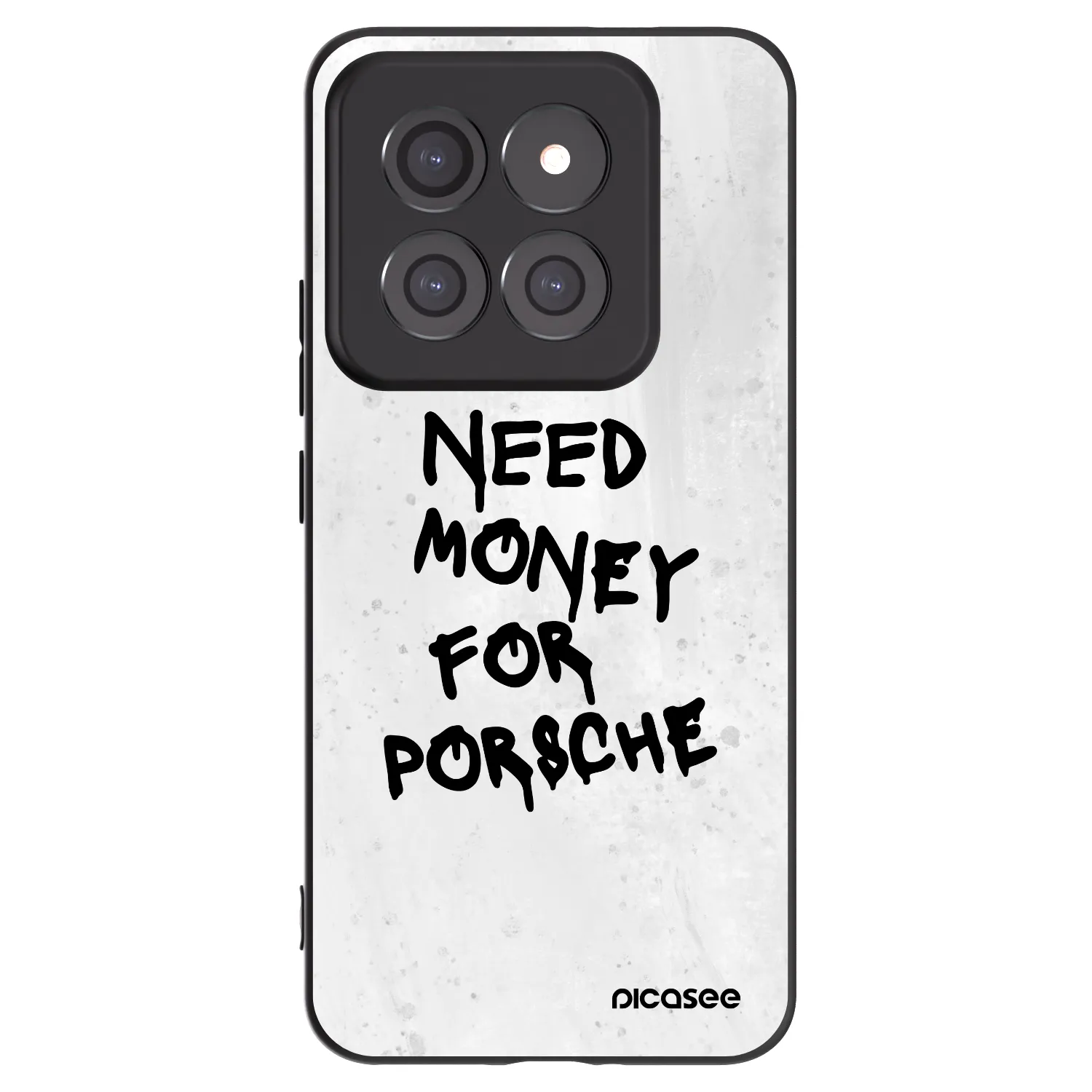 Picasee Xiaomi 14 Pro Hülle - Schwarzes Silikon - White Dollar