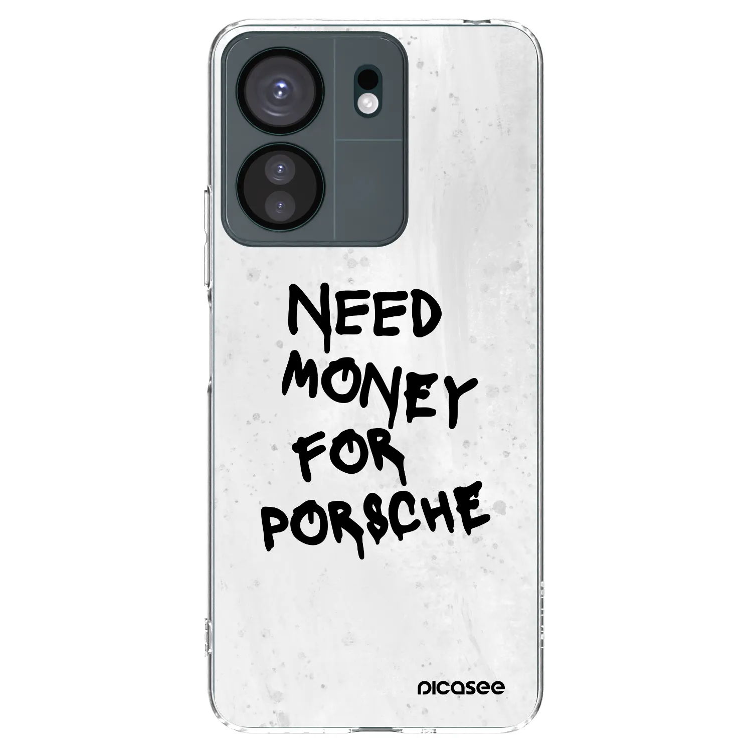 Picasee Xiaomi Redmi 13C 4G Hülle - Transparentes Silikon - White Dollar