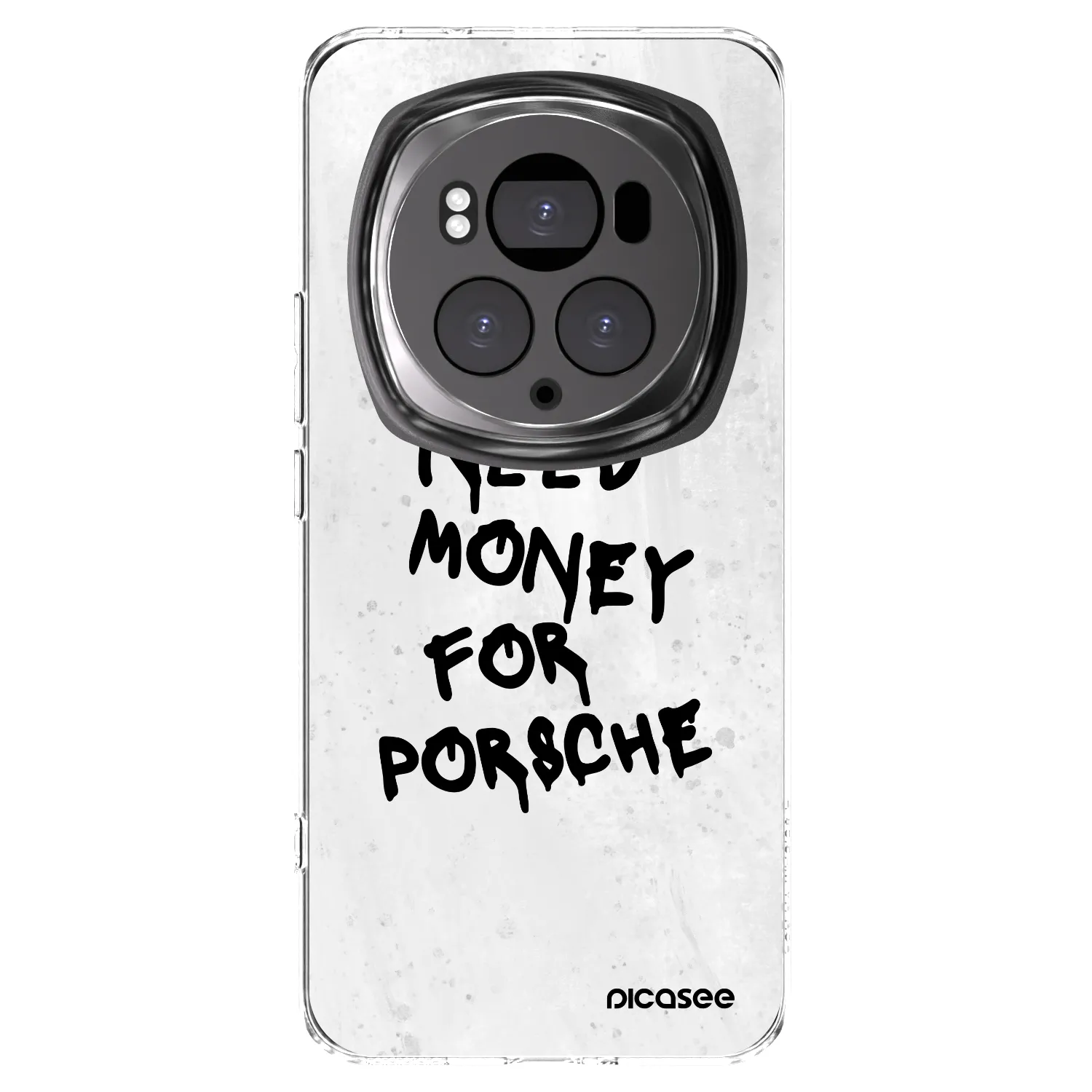 Picasee Honor Magic6 Pro Hülle - Transparentes Silikon - White Dollar