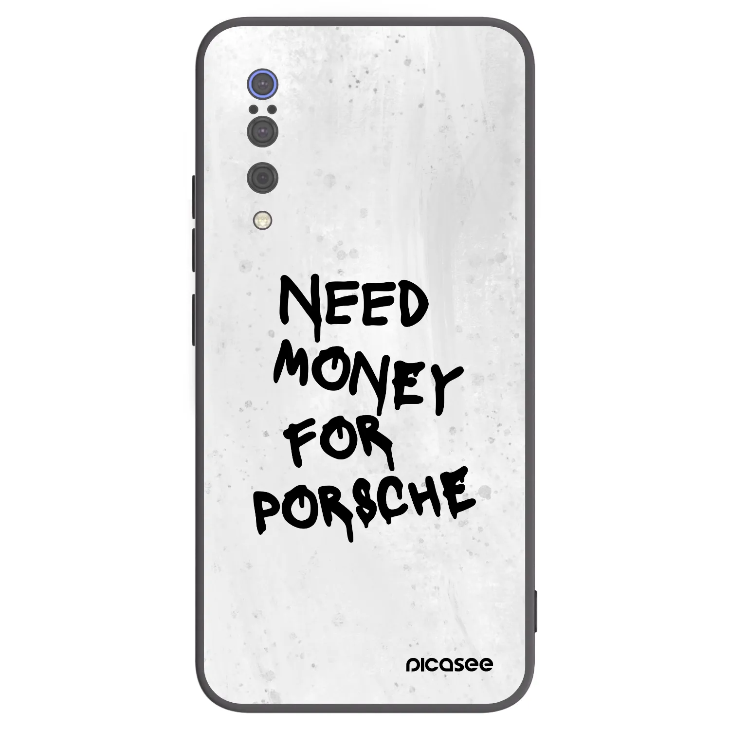 Picasee Xiaomi Mi 9 Hülle - Schwarzes Silikon - White Dollar