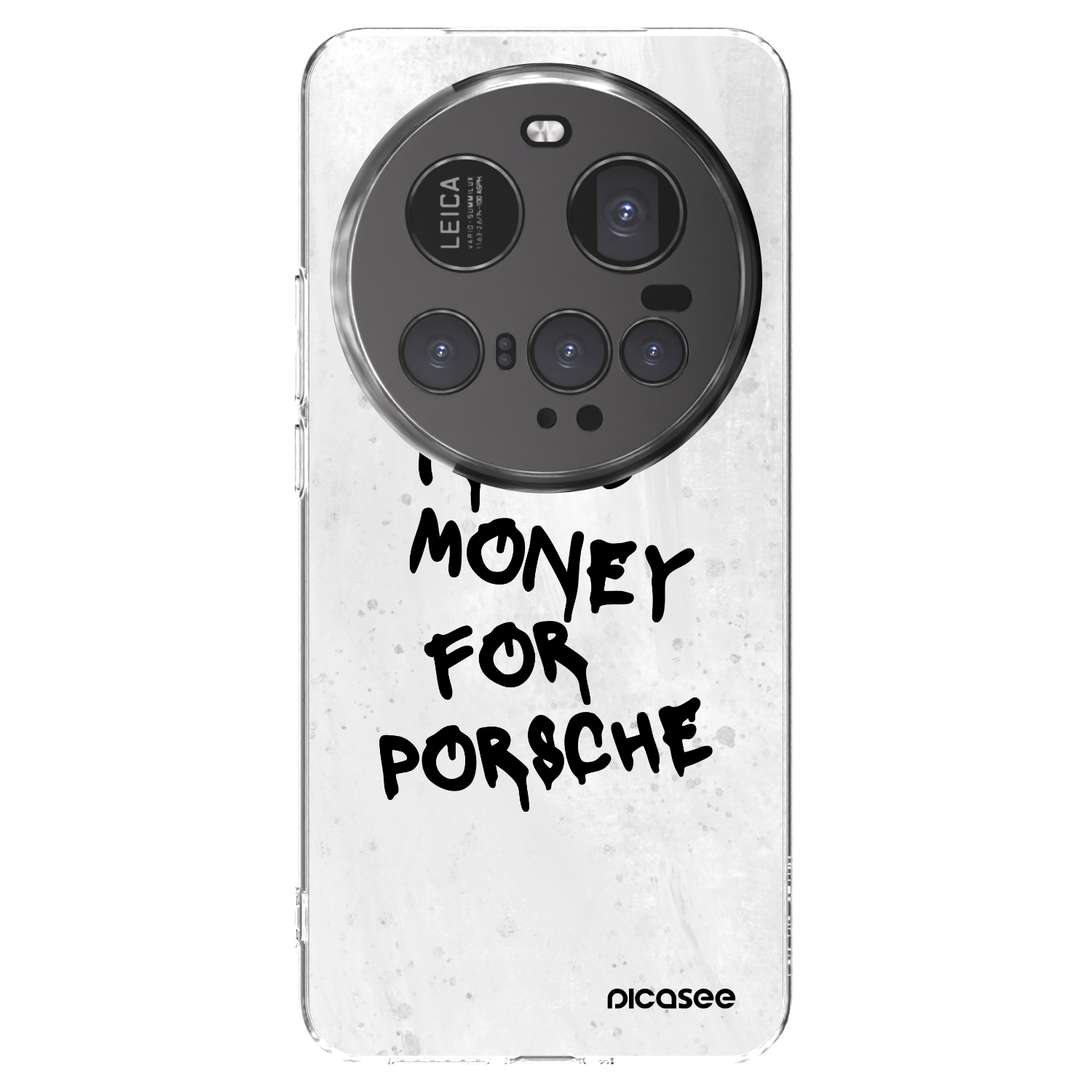 Picasee Xiaomi 15 Ultra Hülle - Transparentes Silikon - White Dollar