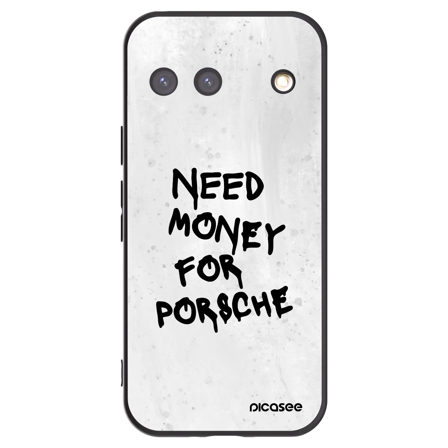 Picasee Google Pixel 9 Hülle - Schwarzes Silikon - White Dollar
