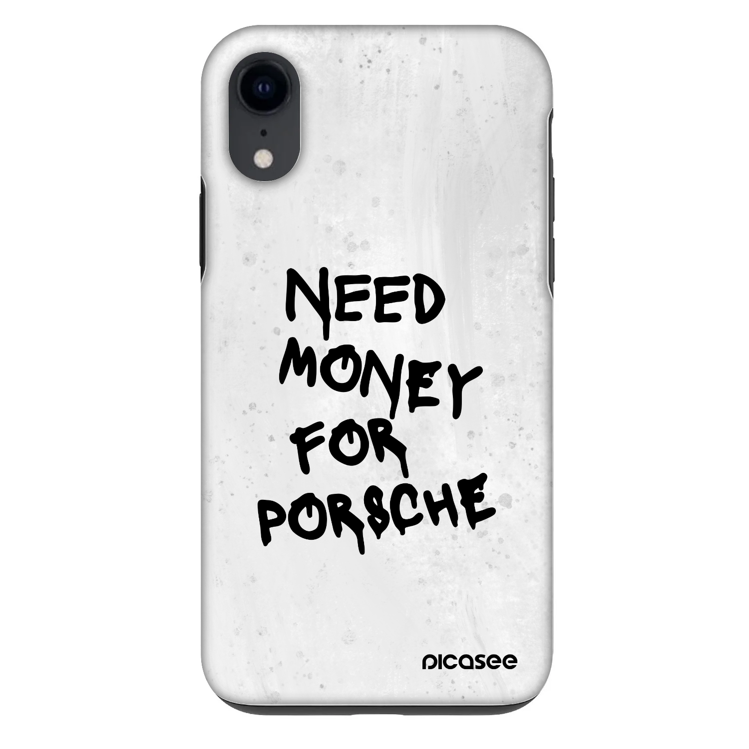 Picasee Fashion Case für Apple iPhone XR - White Dollar