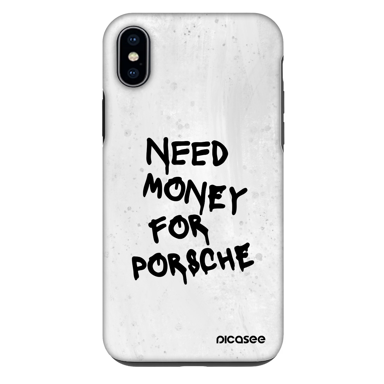 Picasee Fashion Case für Apple iPhone XS Max - White Dollar