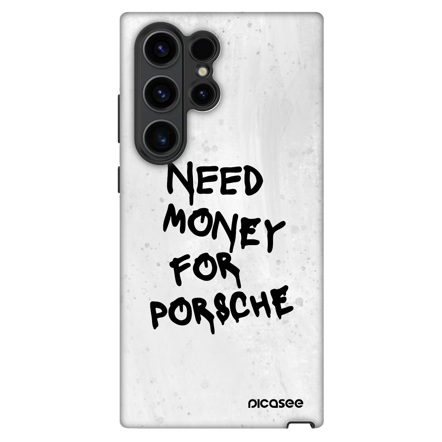 Picasee Fashion Case für Samsung Galaxy S22 Ultra 5G - White Dollar