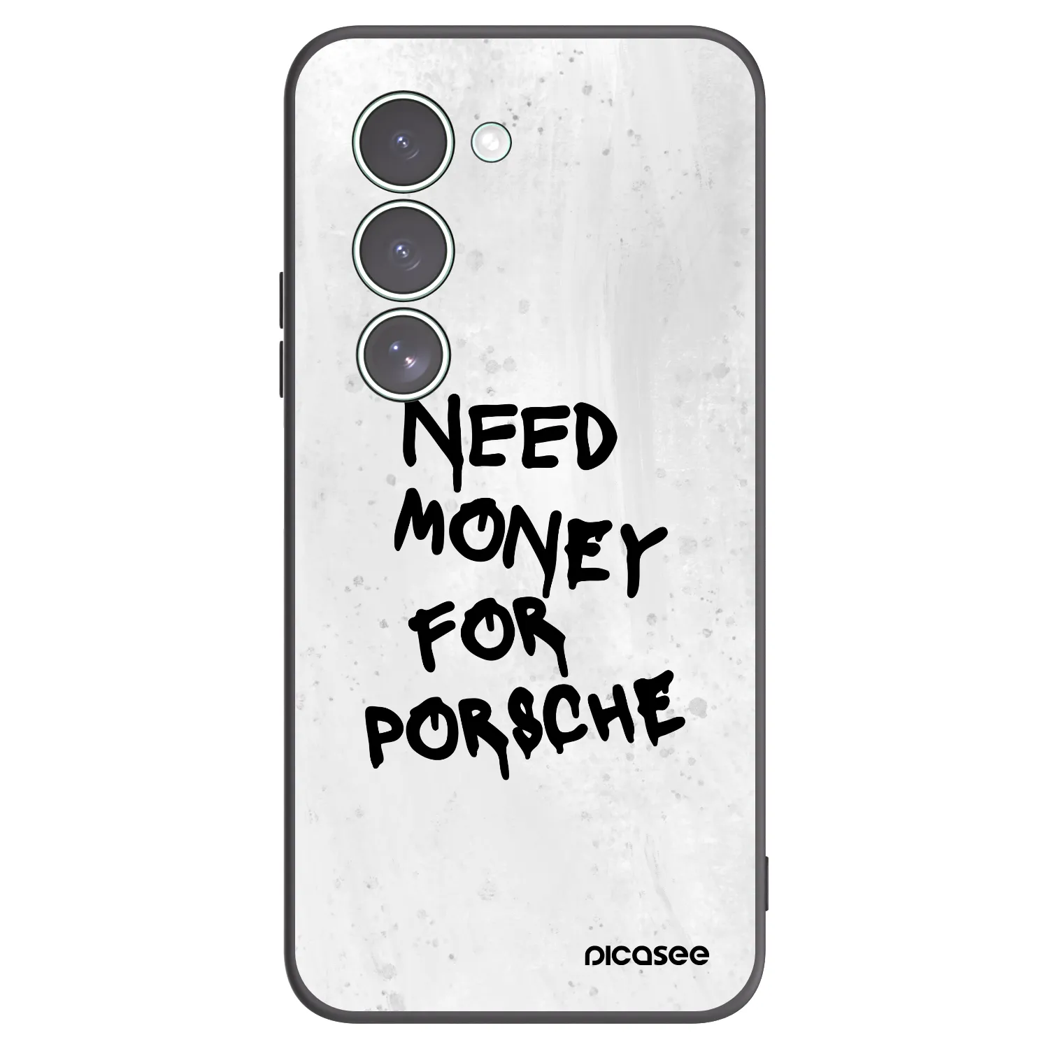 Picasee Xiaomi Redmi 15 5G Hülle - Schwarzes Silikon - White Dollar