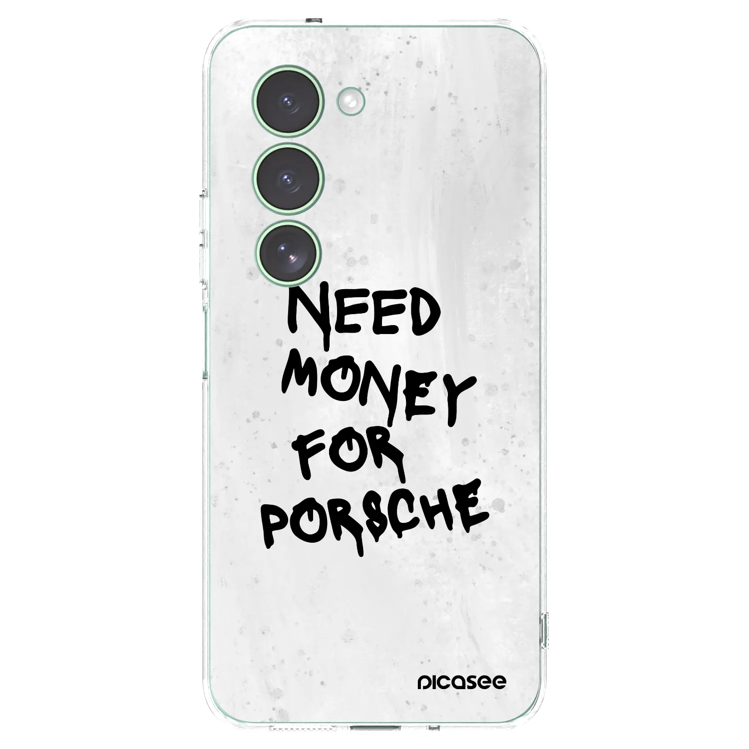 Picasee Xiaomi Redmi 15 5G Hülle - Transparentes Silikon - White Dollar