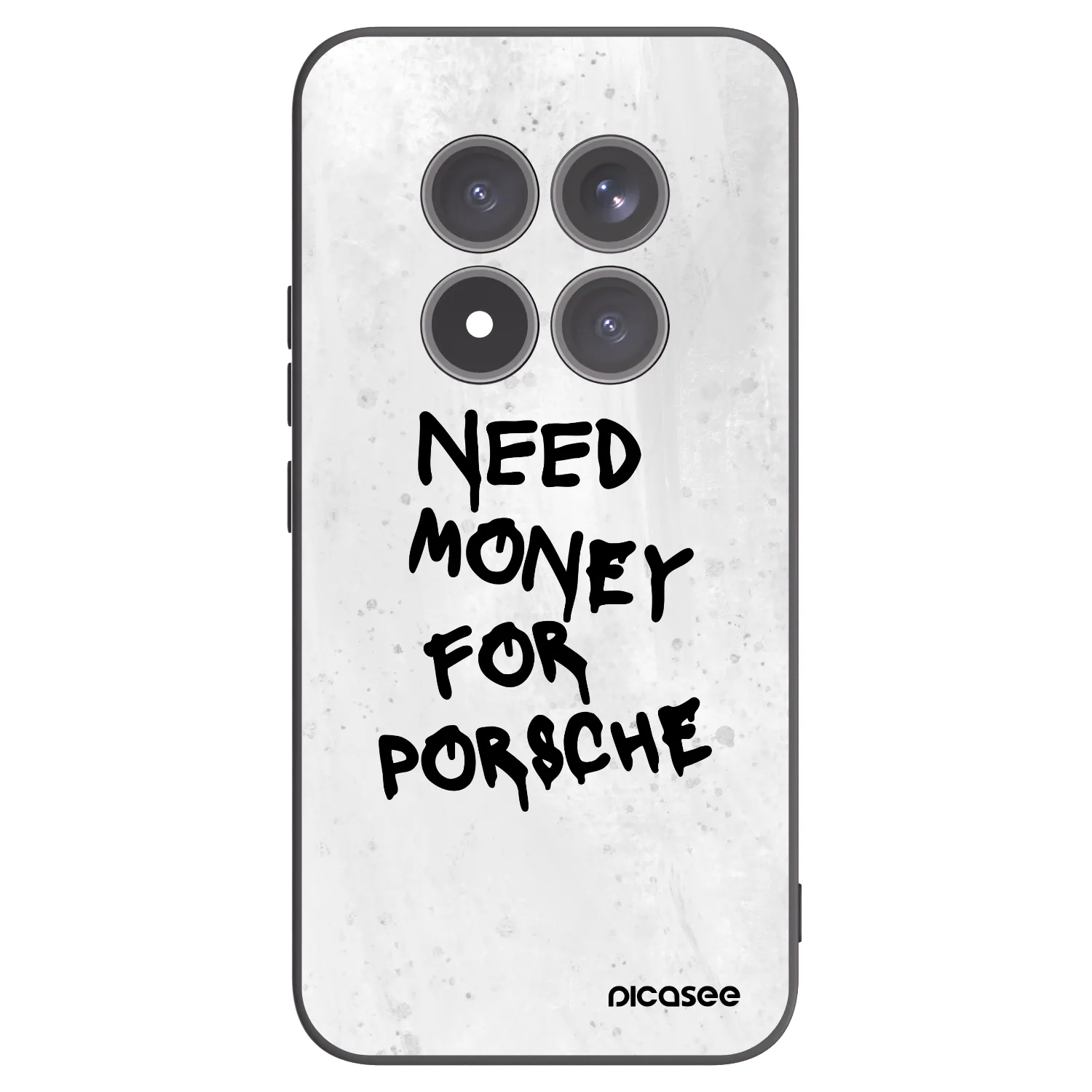 Picasee Xiaomi Redmi Note 15 Pro+ Hülle - Schwarzes Silikon - White Dollar