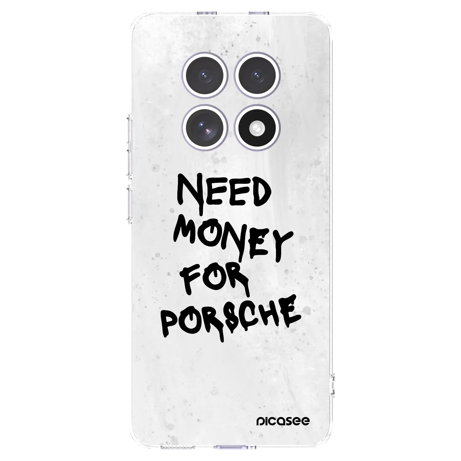 Picasee Xiaomi Redmi Note 15 Hülle - Transparentes Silikon - White Dollar