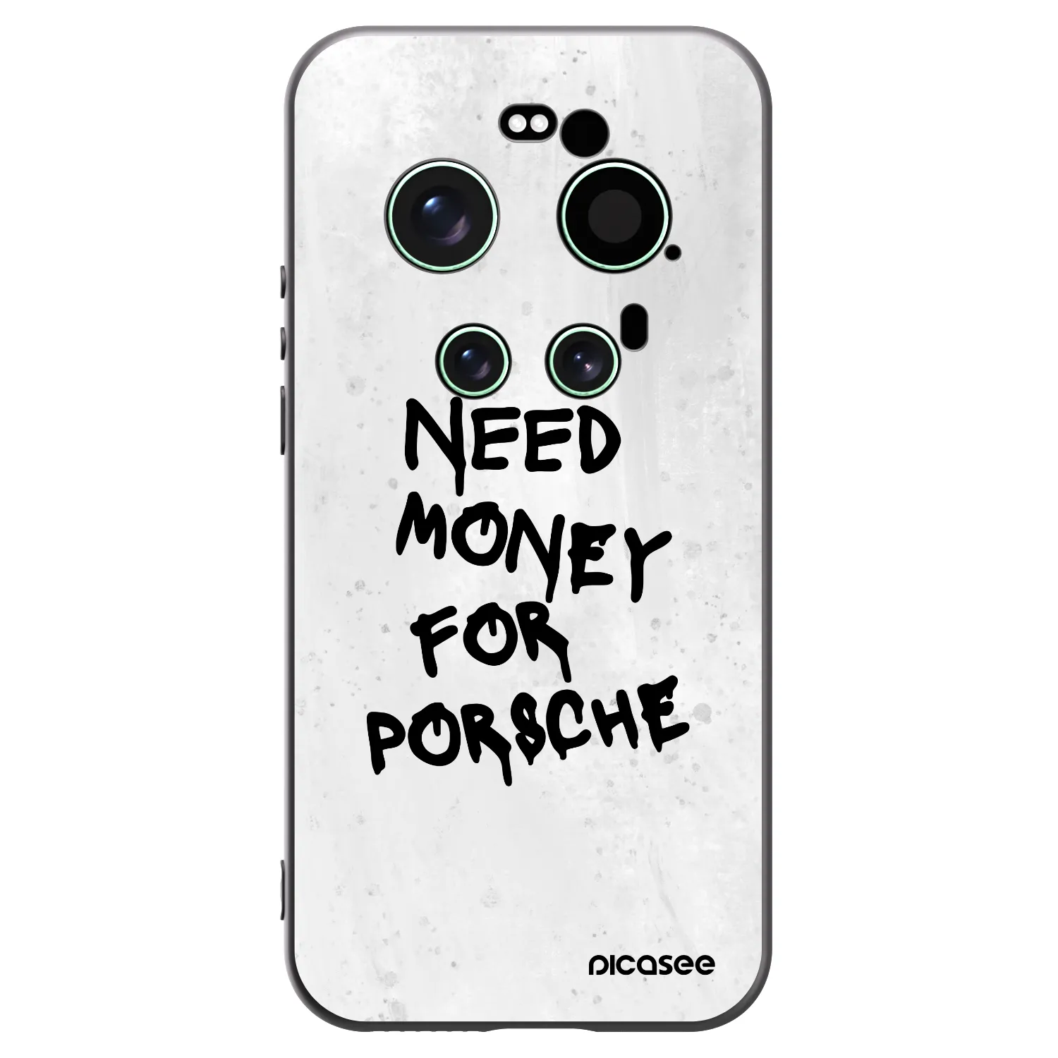 Picasee Xiaomi 17 Ultra Hülle - Schwarzes Silikon - White Dollar