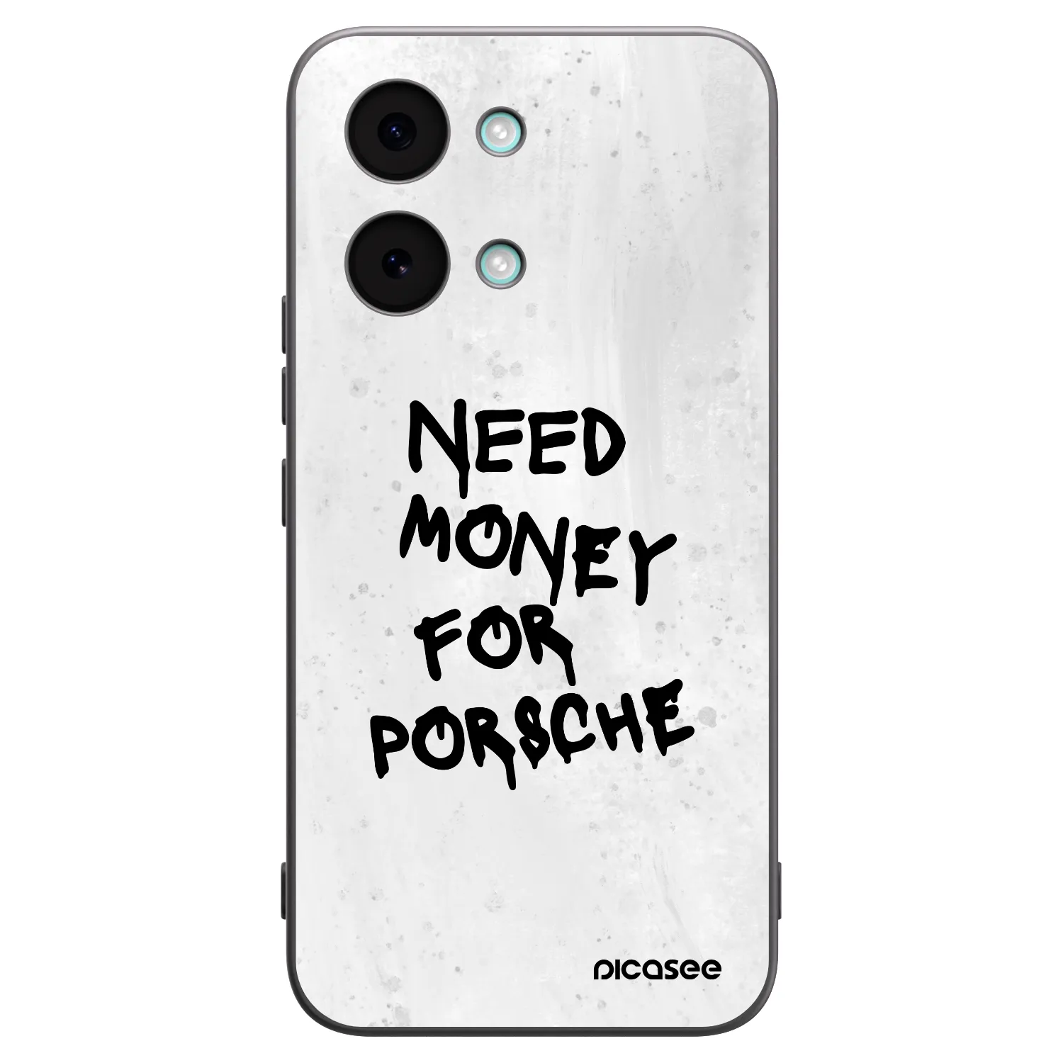 Picasee Xiaomi Poco X8 Pro Max Hülle - Schwarzes Silikon - White Dollar