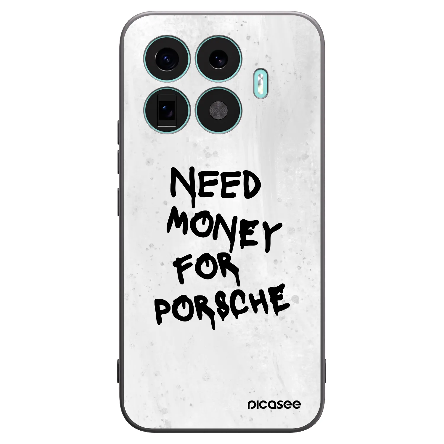 Picasee Xiaomi 17T Pro Hülle - Schwarzes Silikon - White Dollar