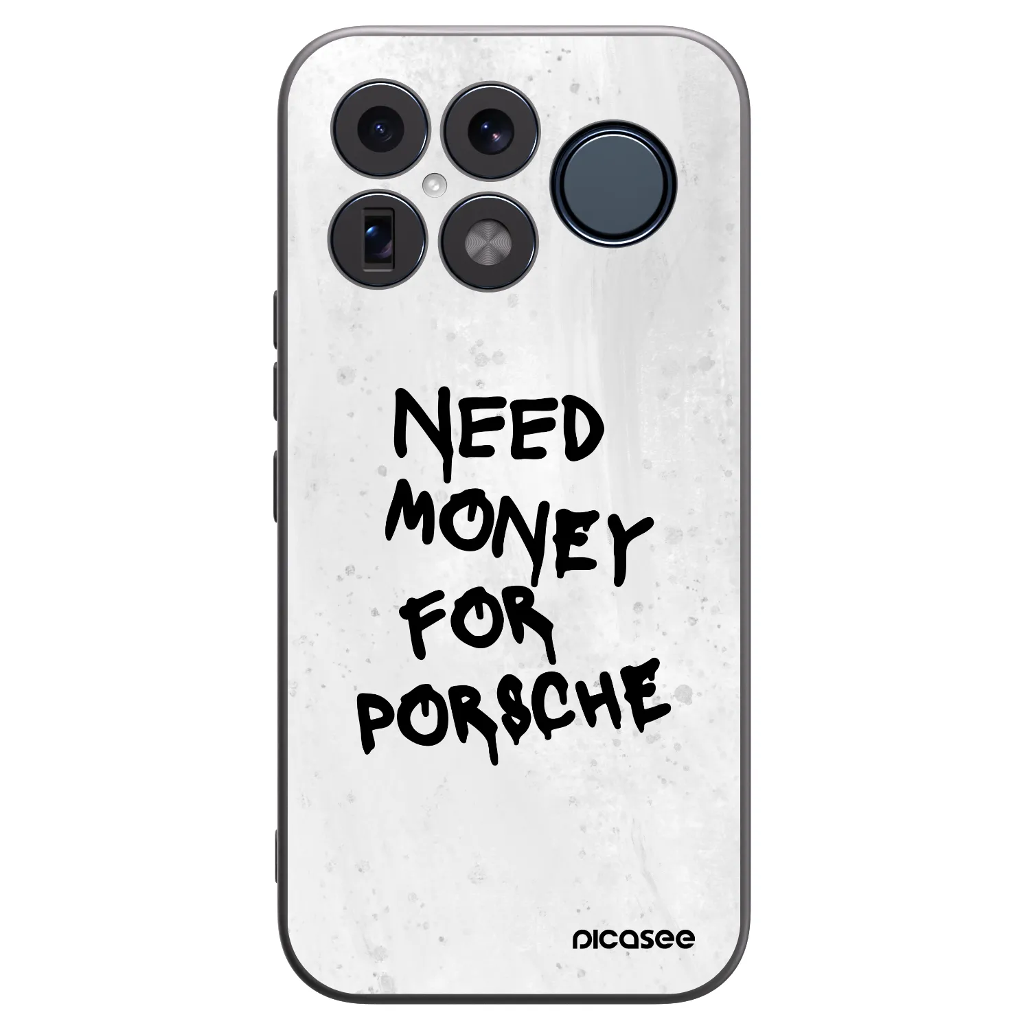 Picasee Xiaomi Poco F8 Ultra Hülle - Schwarzes Silikon - White Dollar