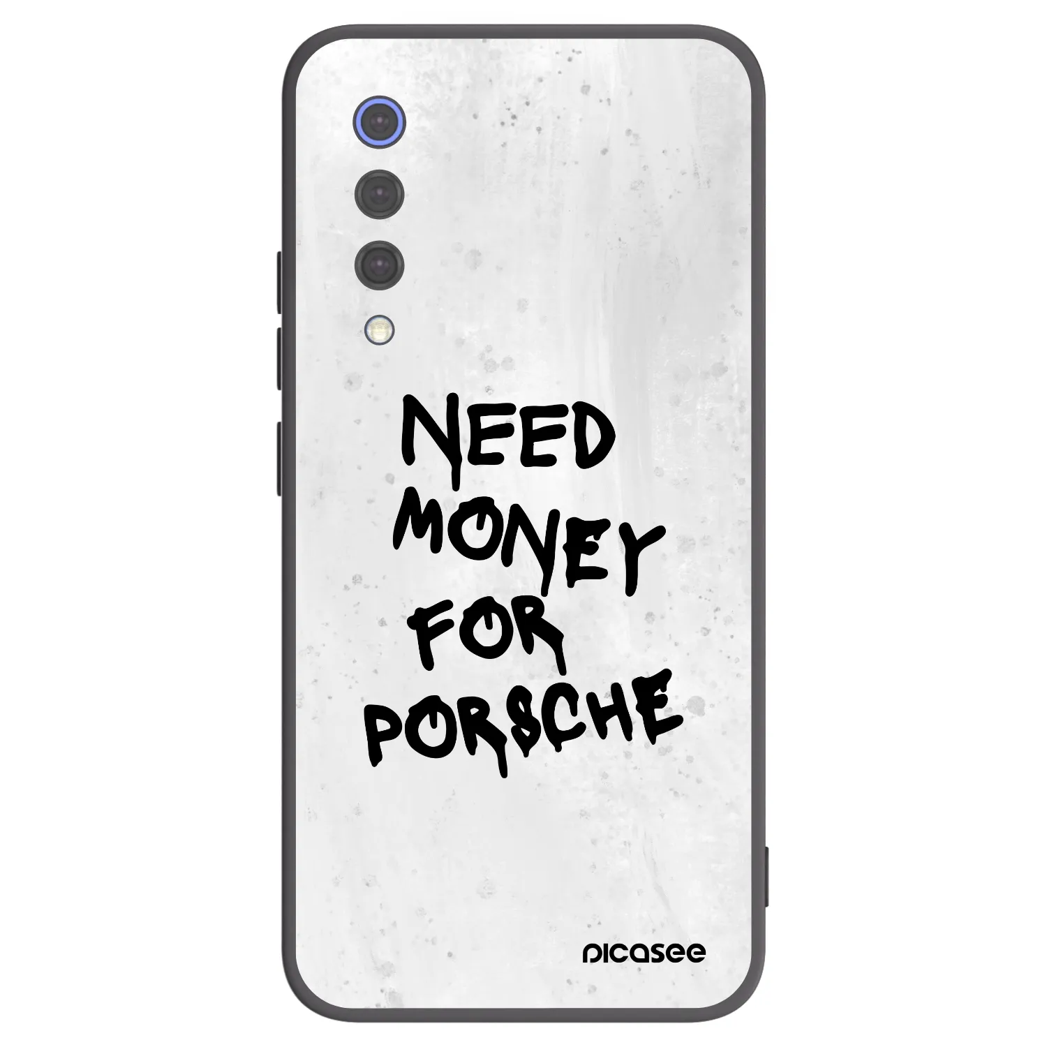 Picasee Xiaomi Mi 9 SE Hülle - Schwarzes Silikon - White Dollar