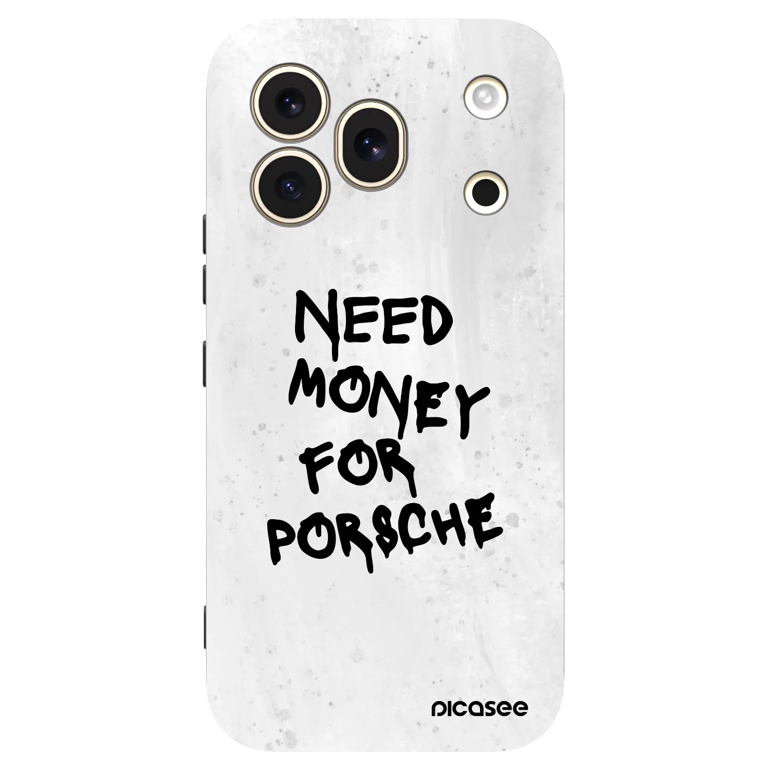 Picasee Honor 600 Pro Hülle - Schwarzes Silikon - White Dollar