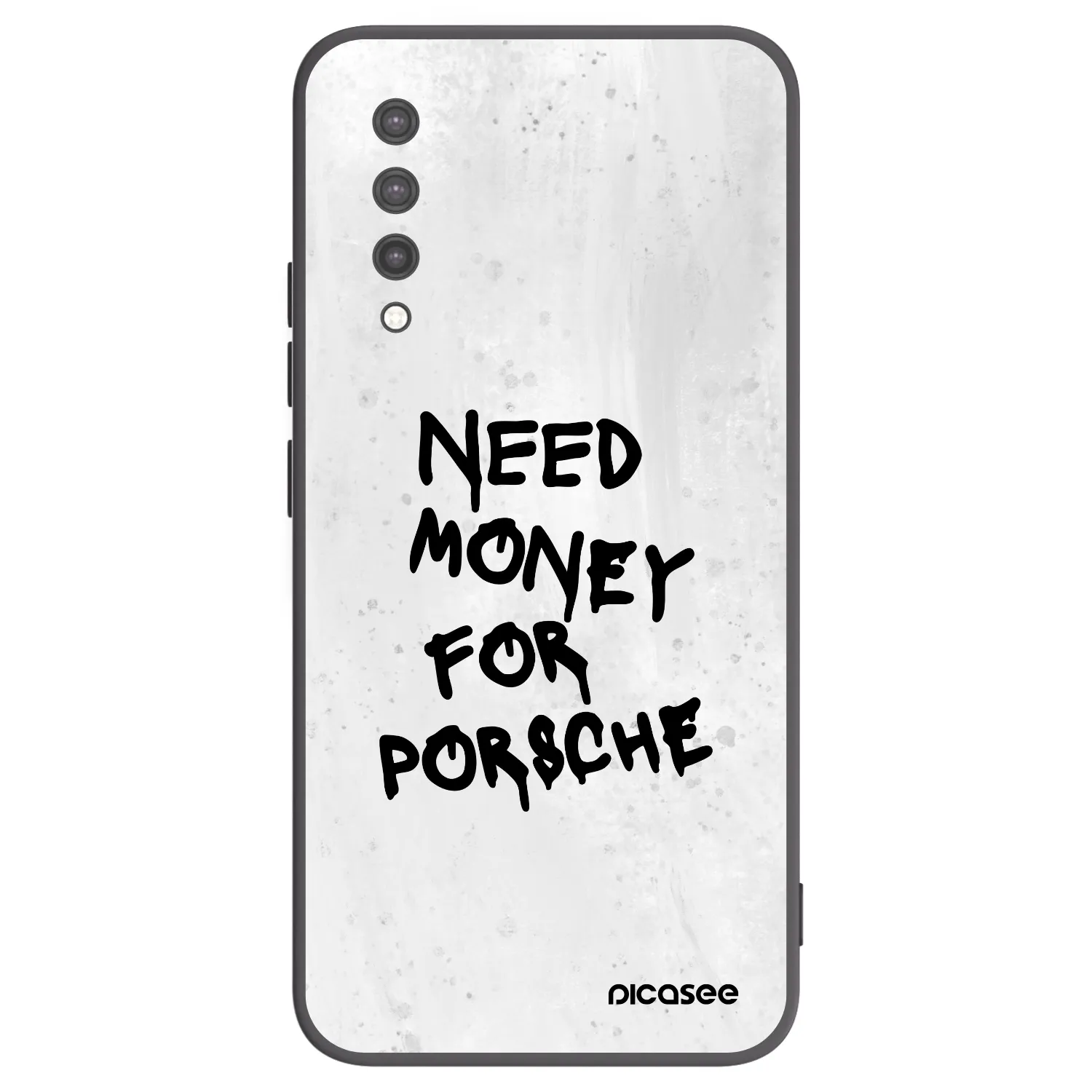 Picasee Xiaomi Mi 9 Lite Hülle - Schwarzes Silikon - White Dollar