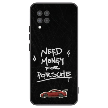 Picasee Samsung Galaxy A42 A426B Hülle - Schwarzes Silikon - Dark Racer