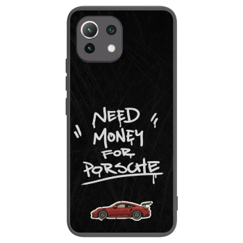 Picasee Xiaomi Mi 11 Lite Hülle - Schwarzes Silikon - Dark Racer