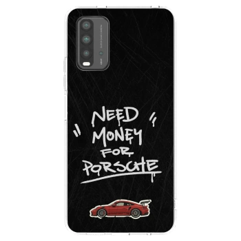Picasee Xiaomi Redmi 9T Hülle - Transparentes Silikon - Dark Racer