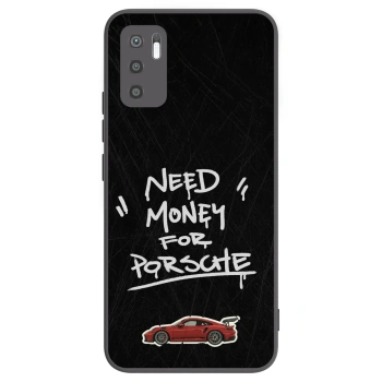 Picasee Xiaomi Redmi Note 10 5G Hülle - Schwarzes Silikon - Dark Racer