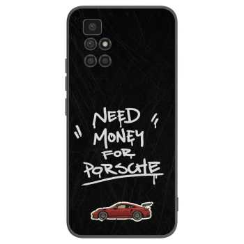 Picasee Xiaomi Redmi 10 Hülle - Schwarzes Silikon - Dark Racer