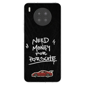 Picasee Huawei Nova 8i Hülle - Transparentes Silikon - Dark Racer