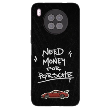 Picasee Huawei Nova 8i Hülle - Schwarzes Silikon - Dark Racer