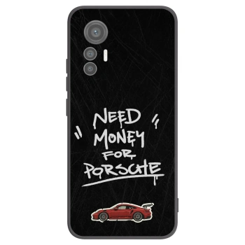 Picasee Xiaomi 12 Lite Hülle - Schwarzes Silikon - Dark Racer