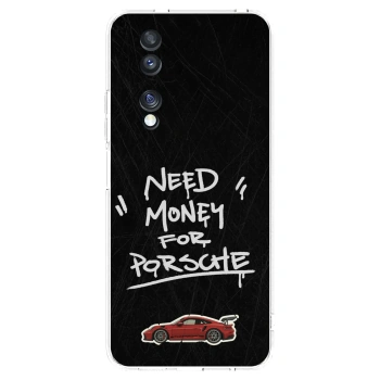 Picasee Honor 70 Hülle - Transparentes Silikon - Dark Racer