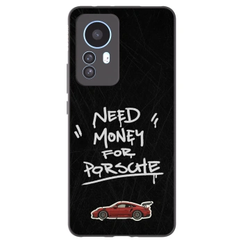 Picasee Xiaomi 12T Pro Hülle - Schwarzes Silikon - Dark Racer