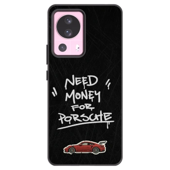 Picasee Xiaomi 13 Lite Hülle - Schwarzes Silikon - Dark Racer