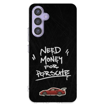 Picasee Samsung Galaxy A54 5G A546B Hülle - Transparentes Silikon - Dark Racer
