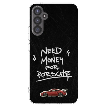 Picasee Samsung Galaxy A34 5G A346B Hülle - Transparentes Silikon - Dark Racer