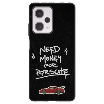 Picasee Xiaomi Redmi Note 12 Pro+ 5G Hülle - Schwarzes Silikon - Dark Racer
