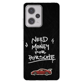 Picasee Xiaomi Redmi Note 12 Pro+ 5G Hülle - Transparentes Silikon - Dark Racer