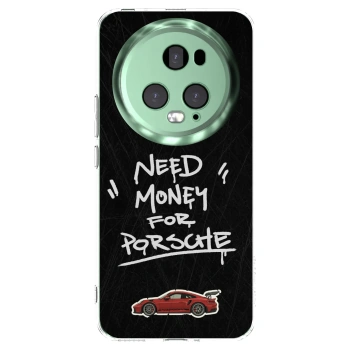 Picasee Honor Magic5 Pro Hülle - Transparentes Silikon - Dark Racer